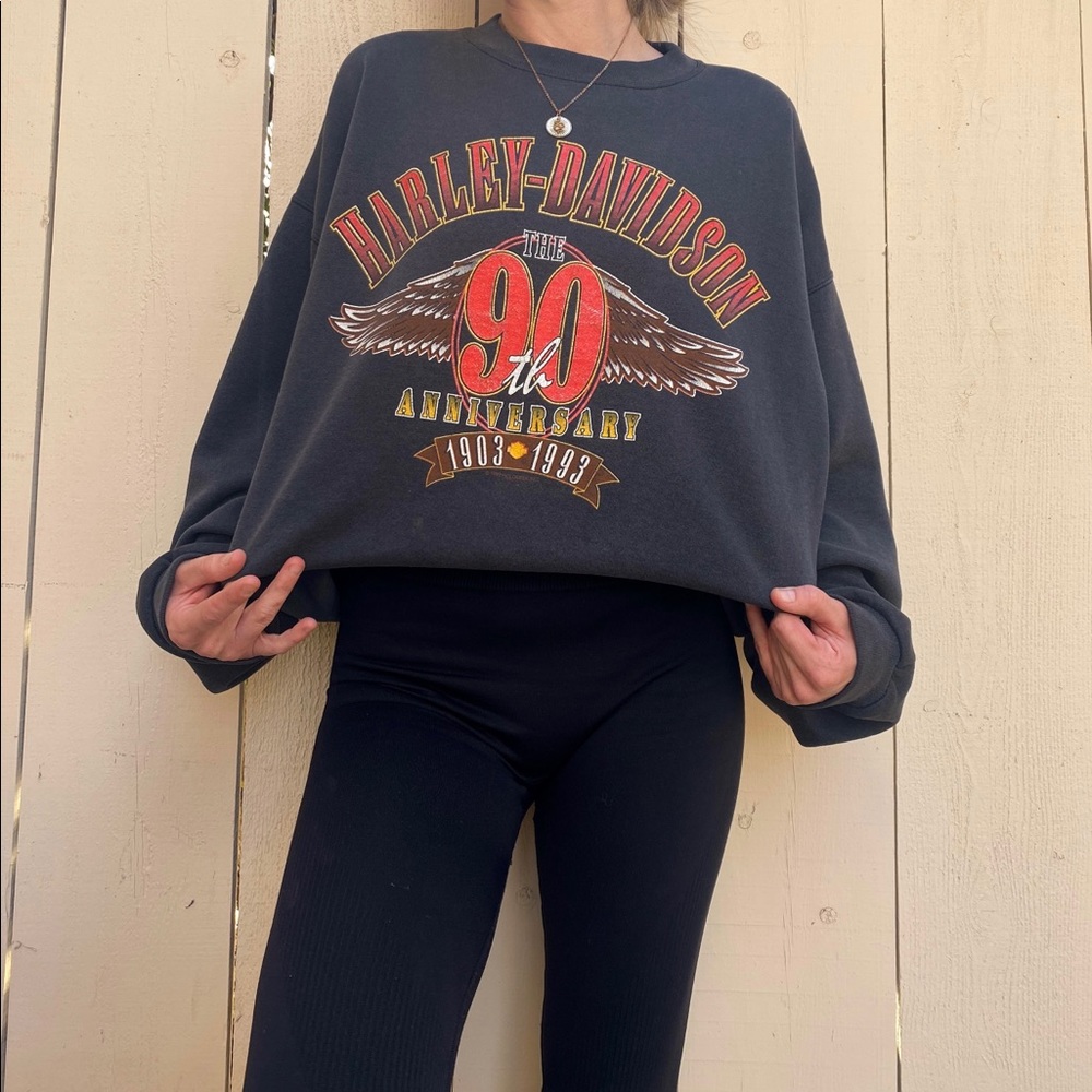 1992 Vintage Harley Davidson Crewneck Sweatshirt